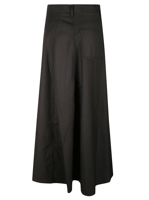 Long folded skirt JUNYA WATANABE | JPS0090511BLACK